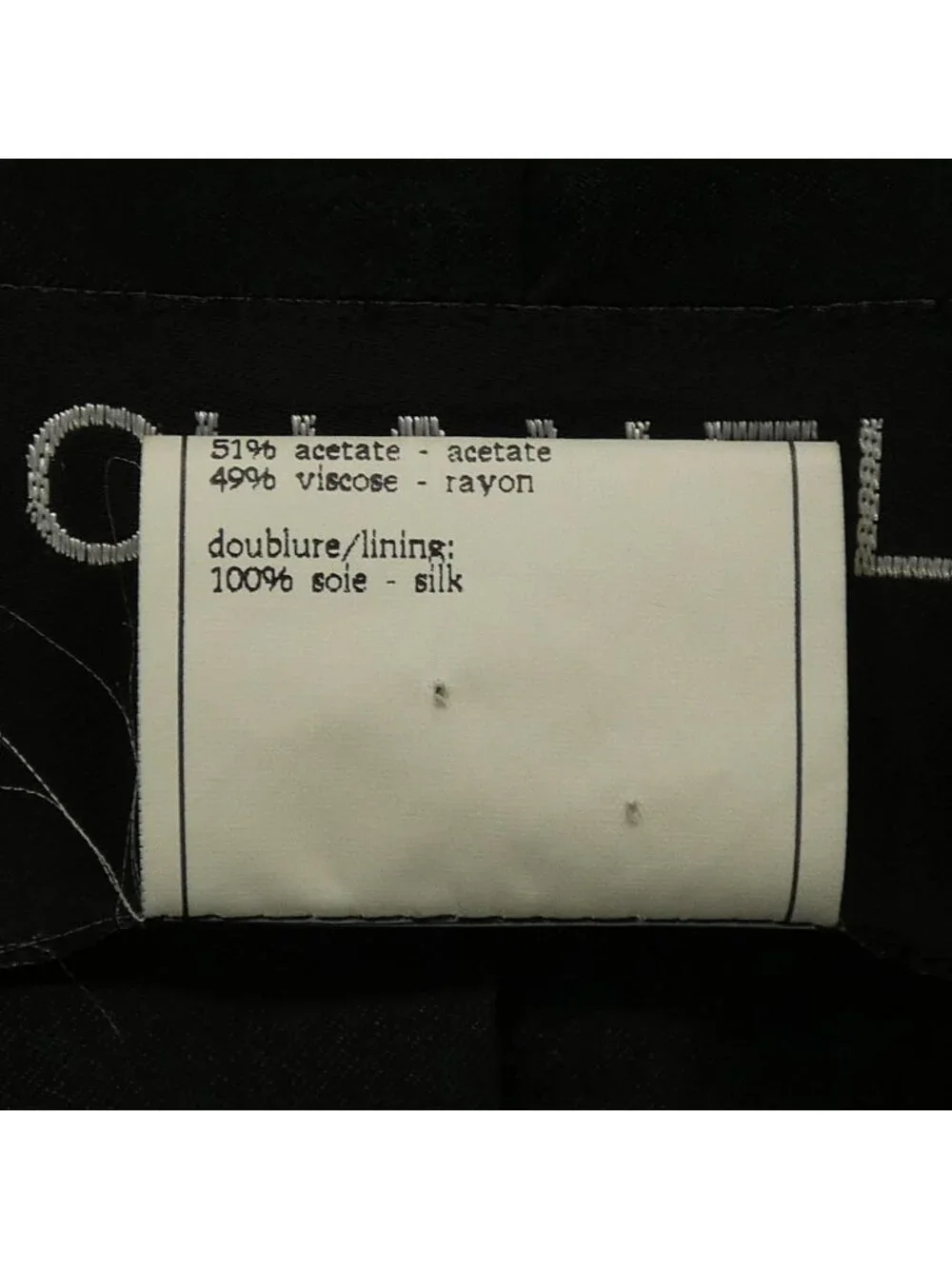 Chanel Vintage 96c Jacket